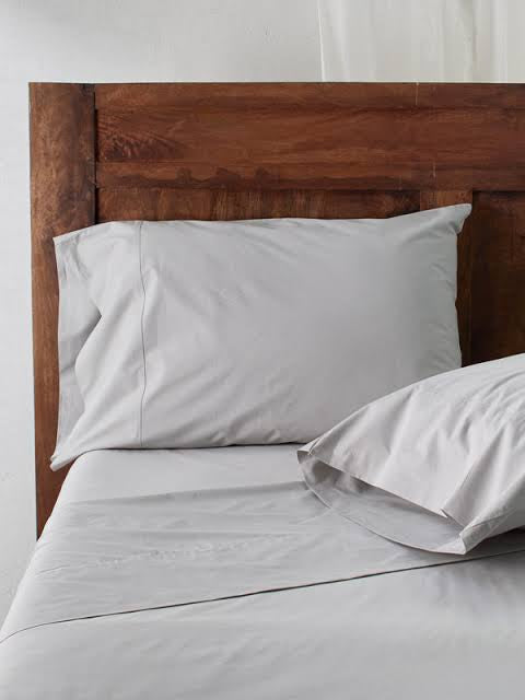 Cloud Gray 650TC - Percale Bedsheets