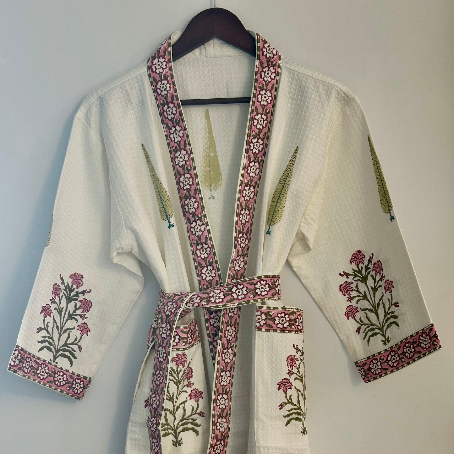 Coniferous Garden - Cotton Bathrobe