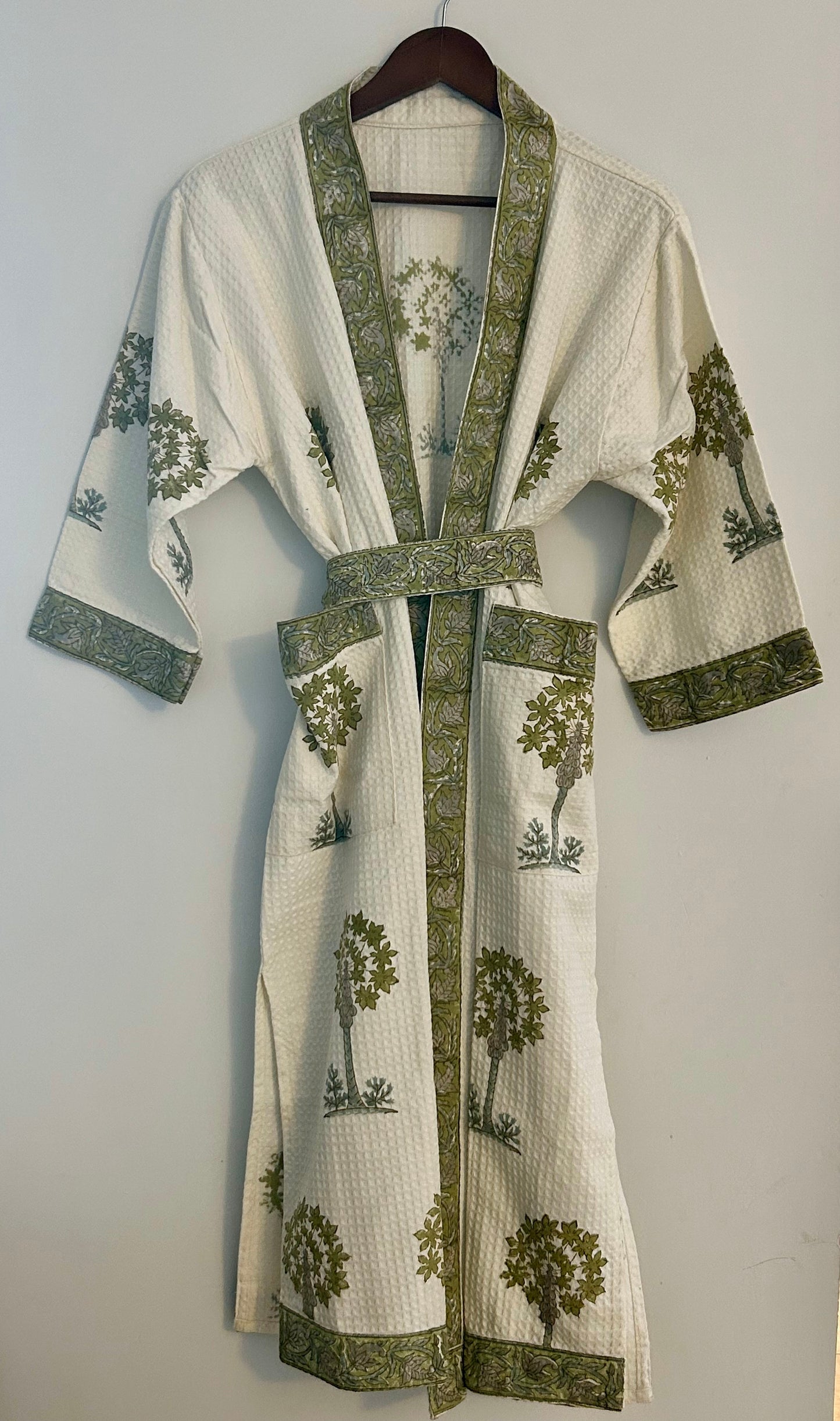 Papaya Tree - Cotton Bathrobe